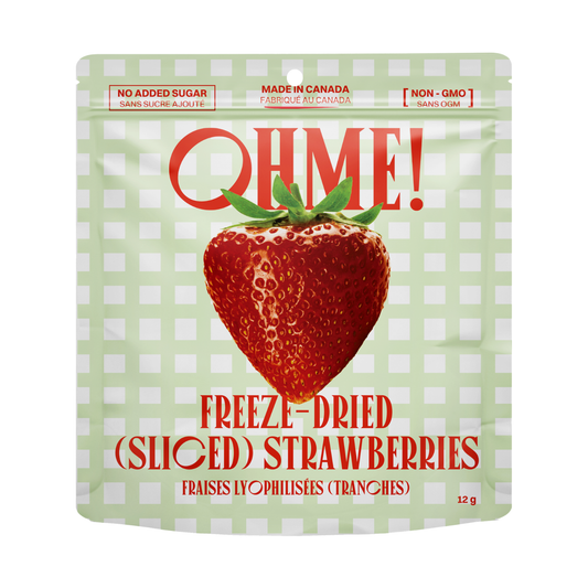 Freeze-Dried Strawberries (Snack Size) – 100% Real Fruit, Guilt-Free & Delicious!