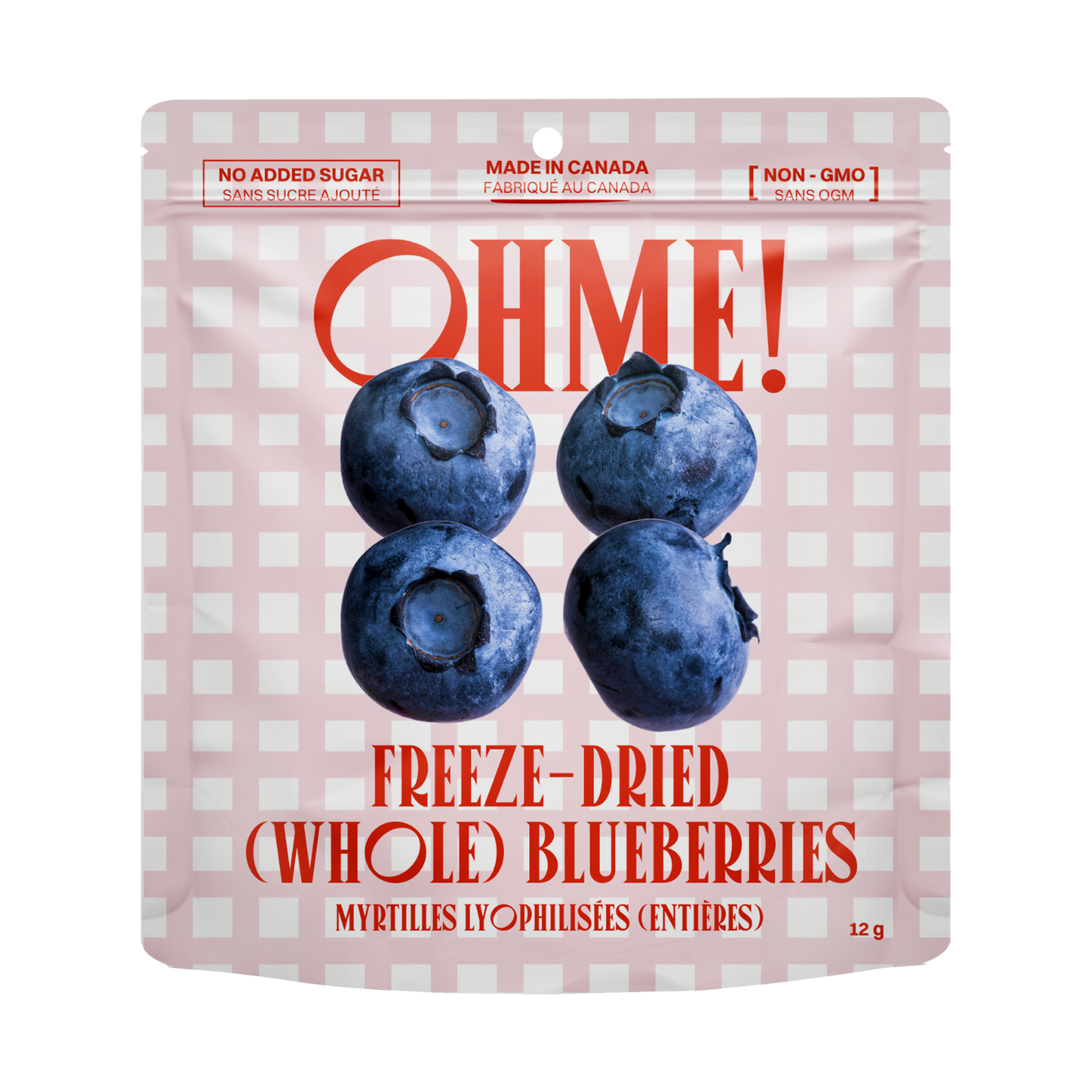 Freeze-Dried Whole Blueberries (Snack Size) – 100% Real Fruit, Guilt-Free & Delicious!